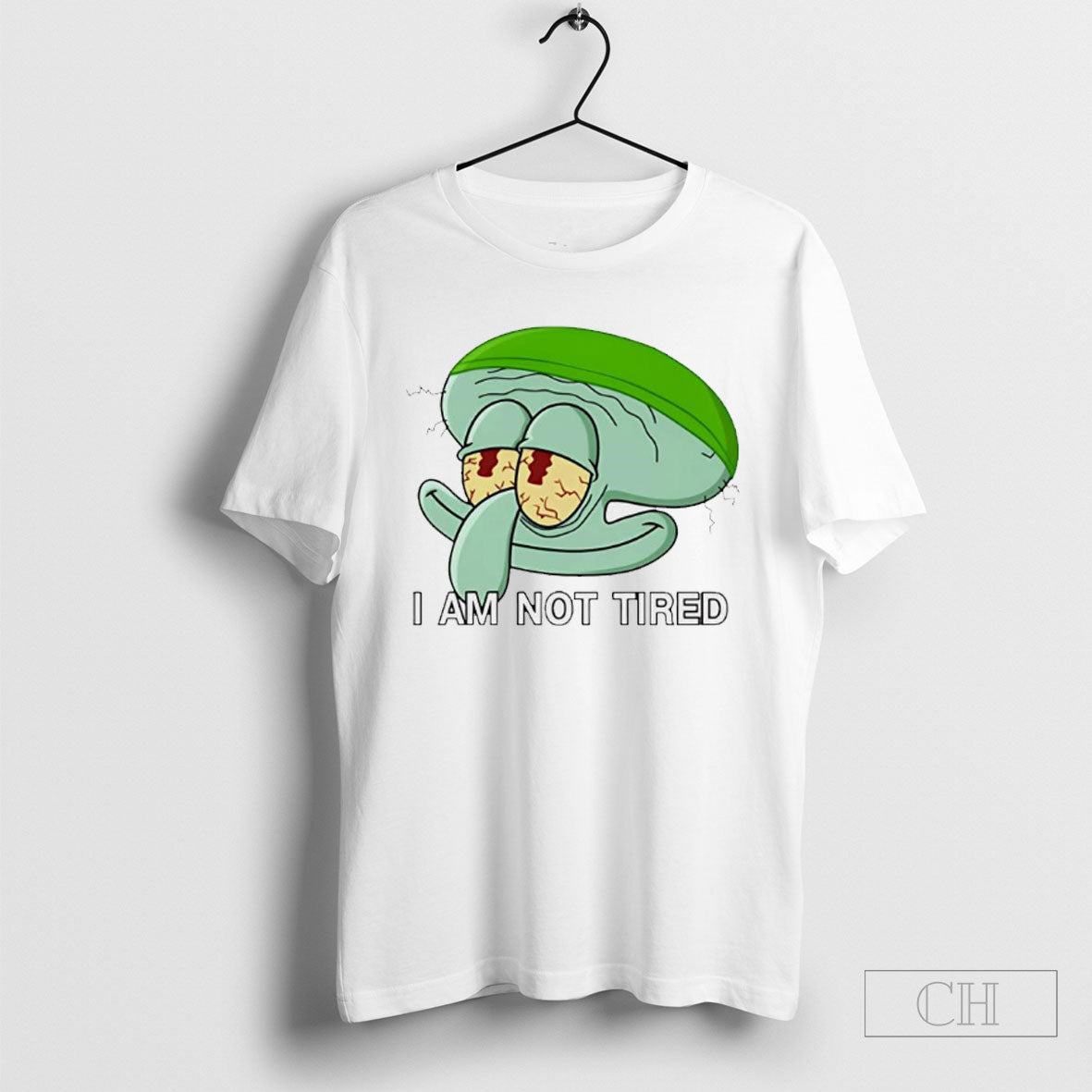 Squidward I Am Not Tired Shirt