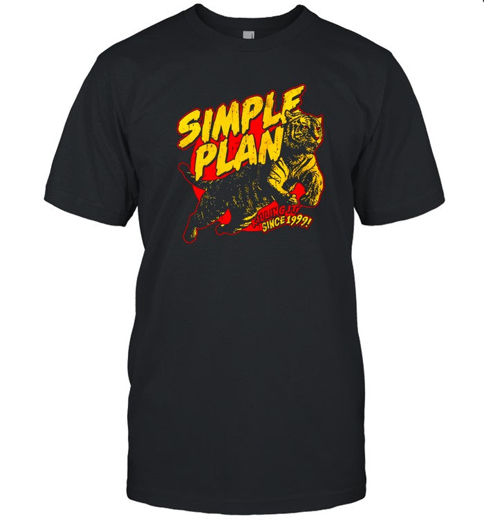 Limited Simple Plan Killing It Since 1999 Tiger Shirt