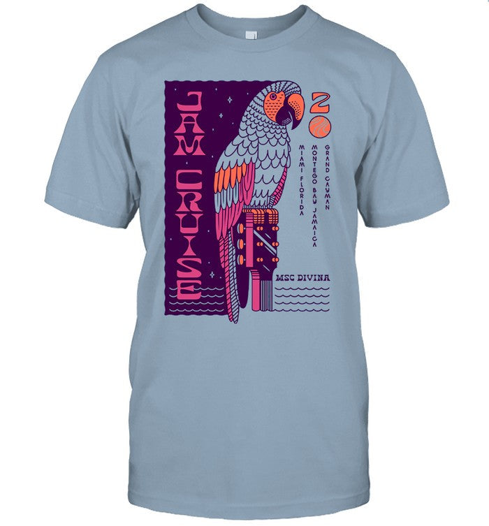 Jam Cruise 20 Parrot Shirt