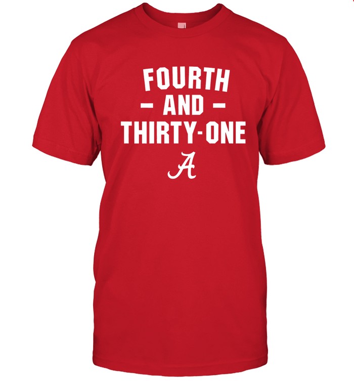 Alabama Fourth And Thirty One Limited Shirt
