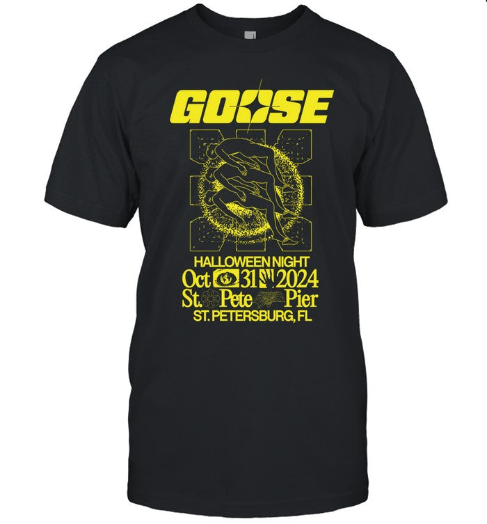 Limited Goose October 31 2024 Halloween St. Pete Pier St. Petersburg, FL Shirt