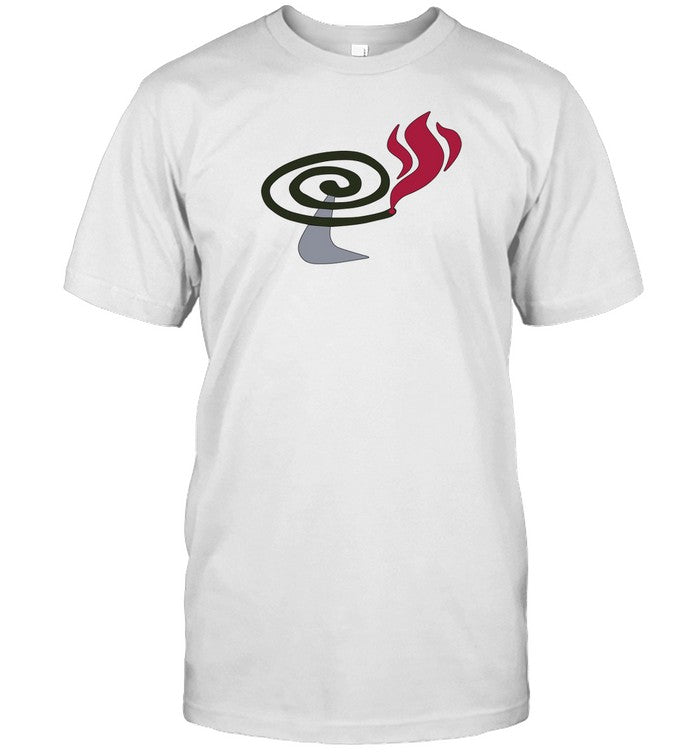 Mamoru Chiba Incense Coil Shirt