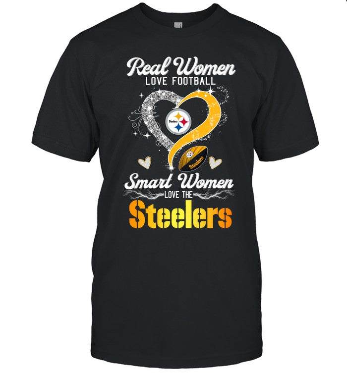 Real Women Love Football Smart Women Love The Steelers_4