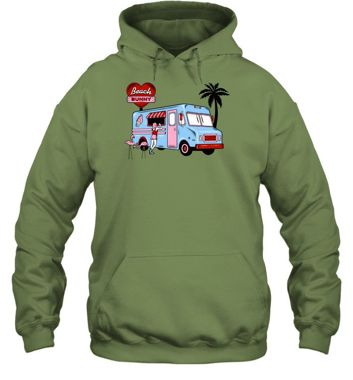 Beach Bunny Ice Cream Hooded Sweatshirt