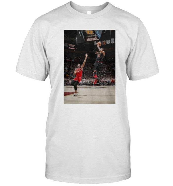 Limited Og Anunoby Lebron'S Game Winner Over Him Shirt