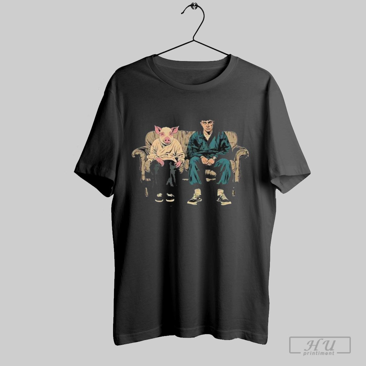 Ren Couch And Pig T Shirt