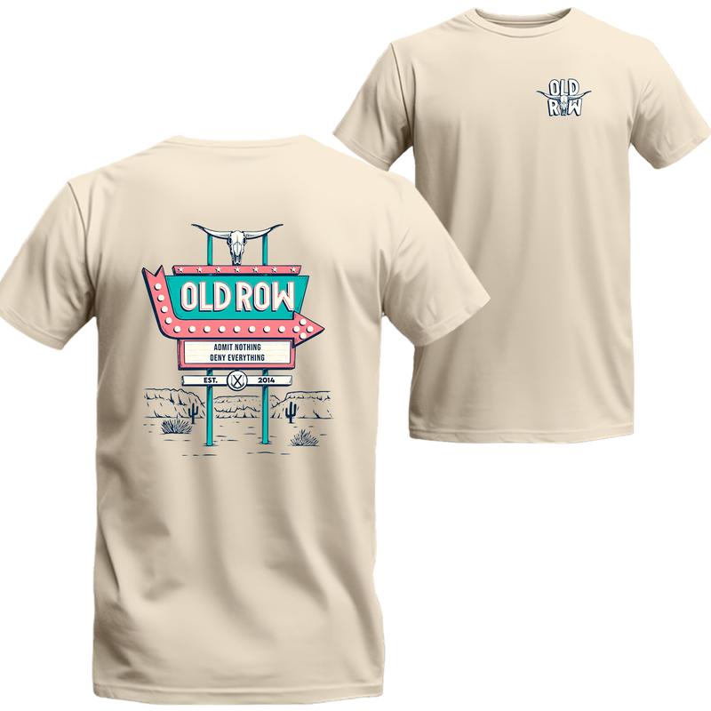 Local Boy Outfitters Old Row Retro Sign T-Shirt, Unisex T-shirt For Men, For Women, Best choice, Menswear Top, Beer Shirt, Unisex T-shirt For Men, Fo