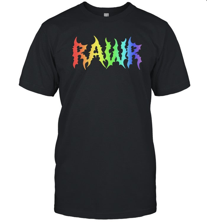 Izzzyzzz Rawr Black T-Shirt_1