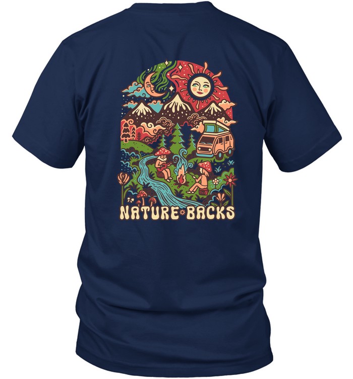 Limited Nature Backs Riverside T Shirt