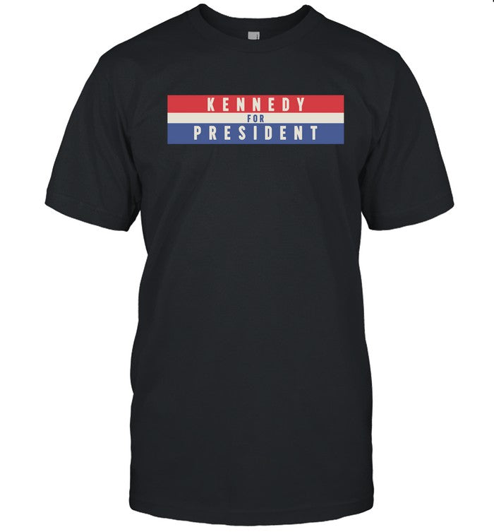 Kennedy for President 24' Black Shirts