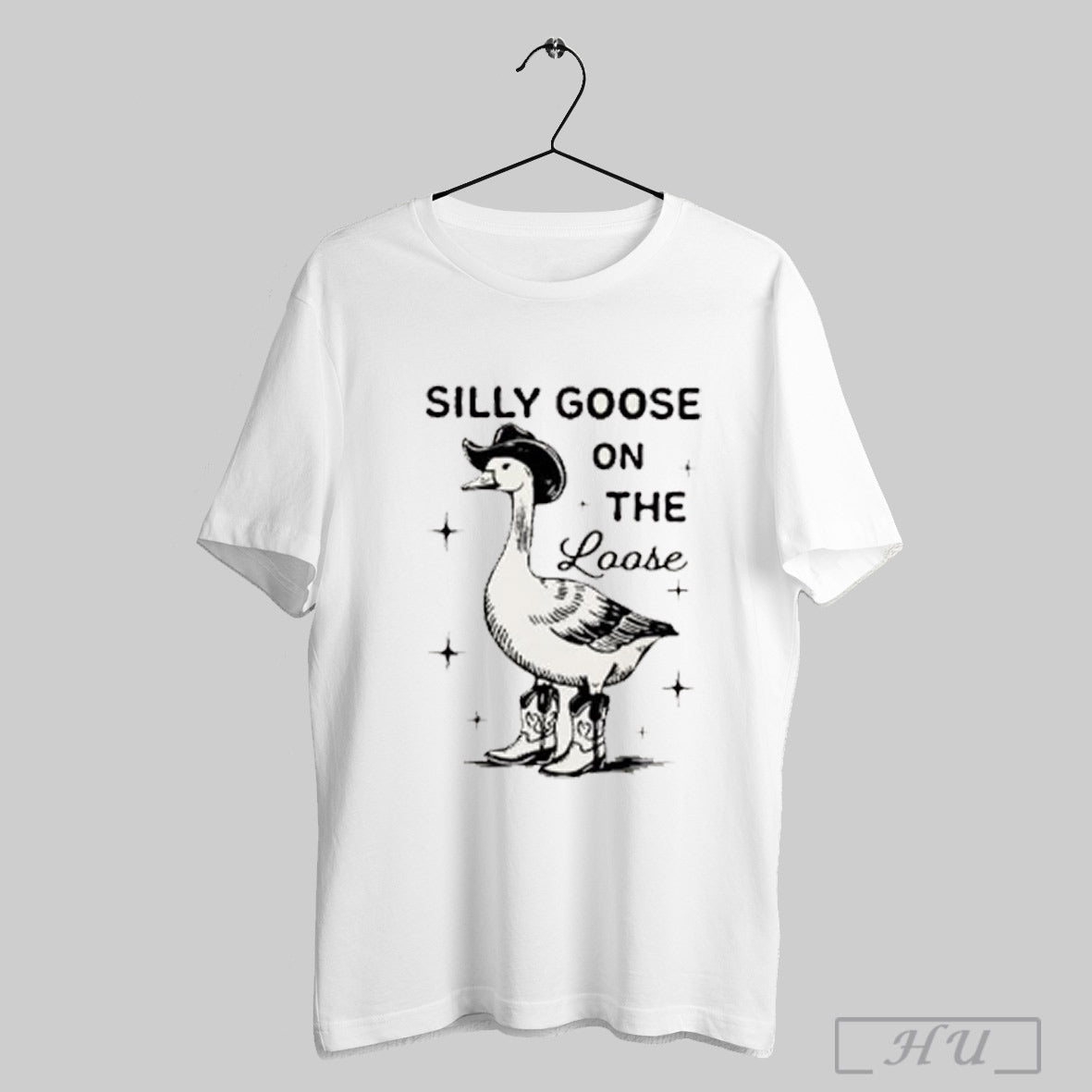 Silly Goose On The Loose Cowgirl Western Shirt Sweatshirt