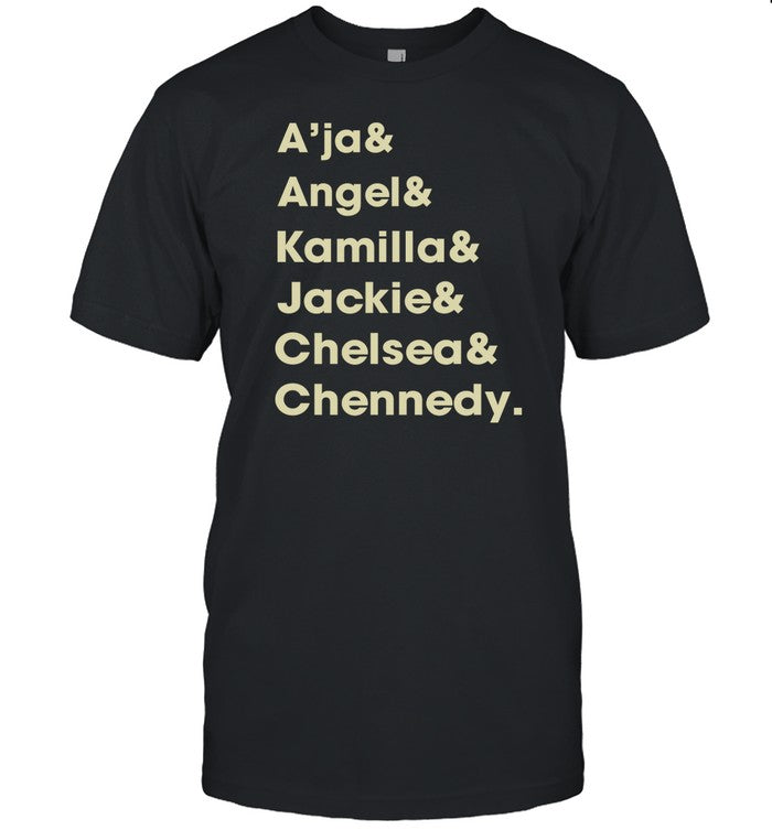 J Boogie A'ja & Angel & Kamilla & Jackie & Chelsea & Chennedy Shirt