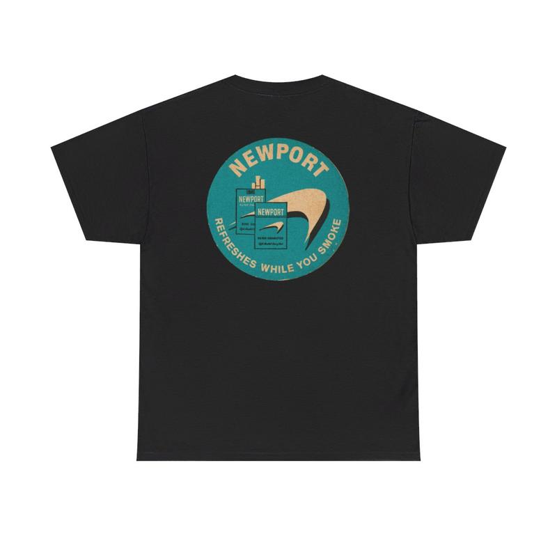 Vintage Newport Tee - Cotton Streetwear Shortsleeve