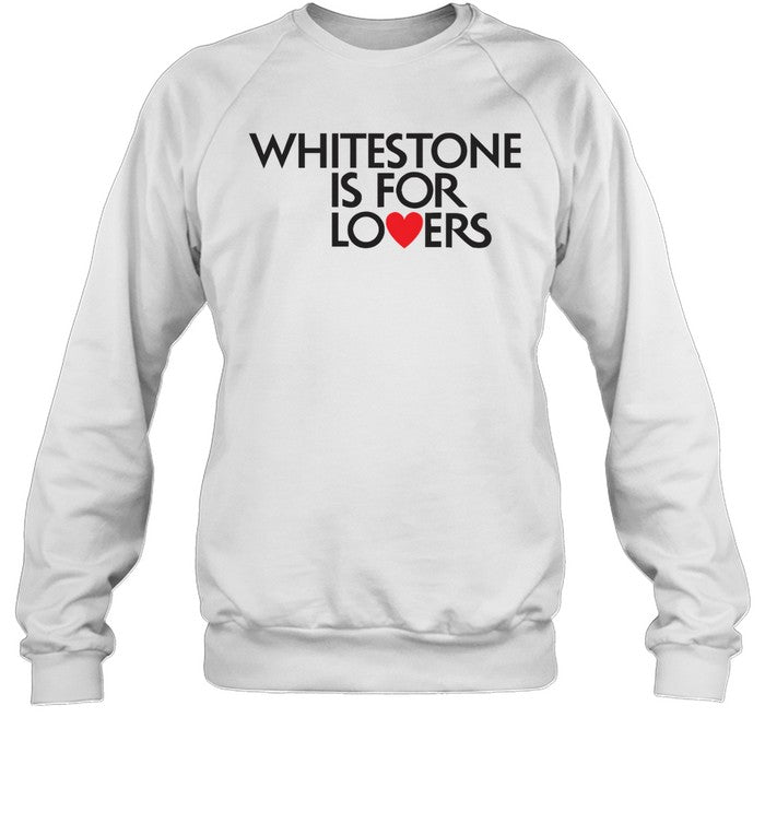 Percivalium Whitestone Is For Lovers Crewneck Sweatshirt