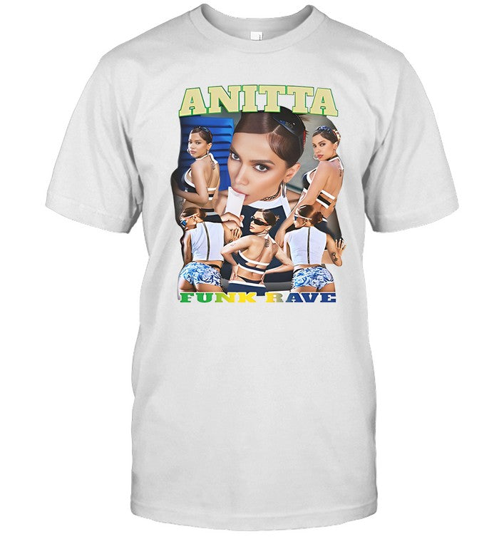 T-Shirts Anitta Funk Rave Collage