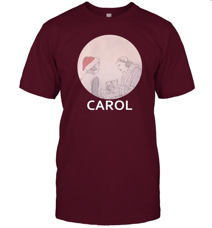 Ariana Grande Wearing Have Yourself A Very Carol Christmas Shirt