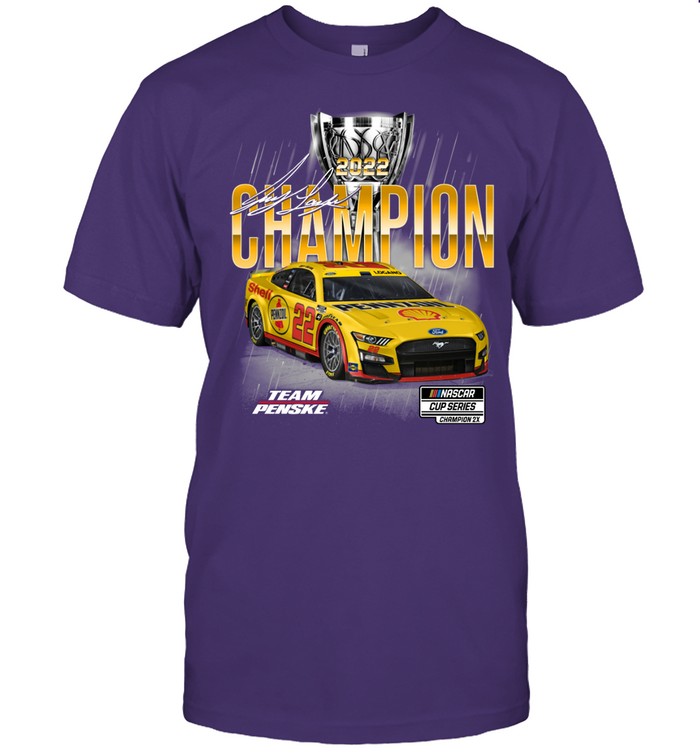 NASCAR 2022 Championship Joey Logano Tee