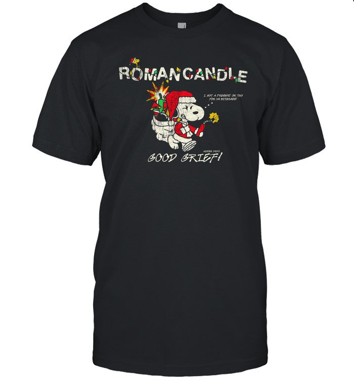 Shirt Piperferrari X Romancandlex Roman Candle Xmas Good Grief