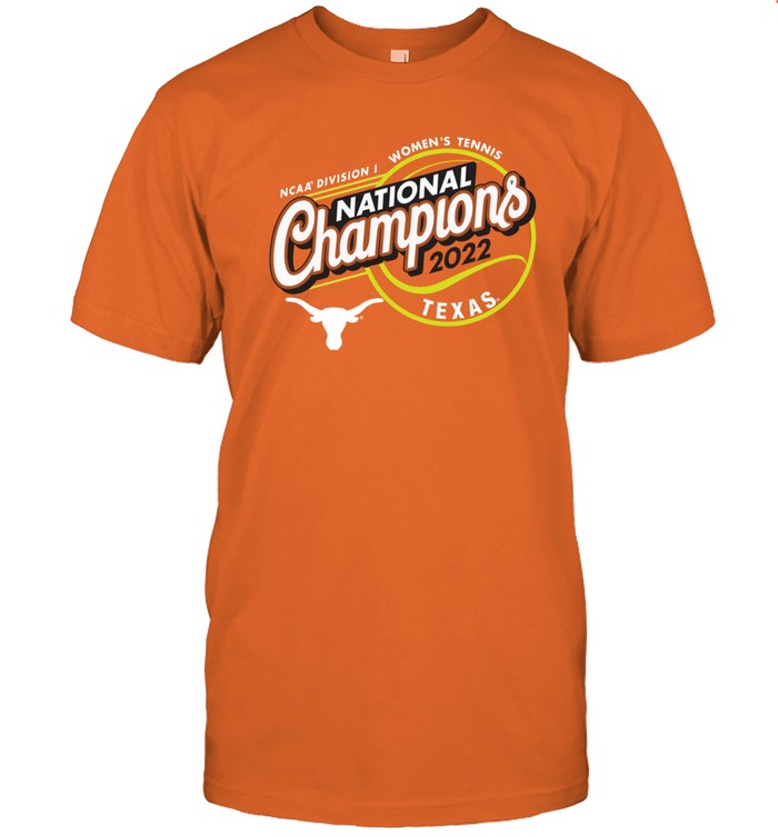 Shirt Texas Longhorns Blue 84 2022 NCCA Tennis Champions