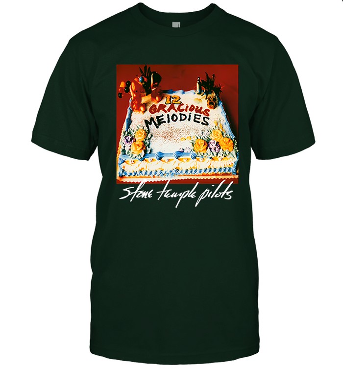 Stone Temple Pilots 12 Gracious Melodies 30Th Anniversary Shirt Limited