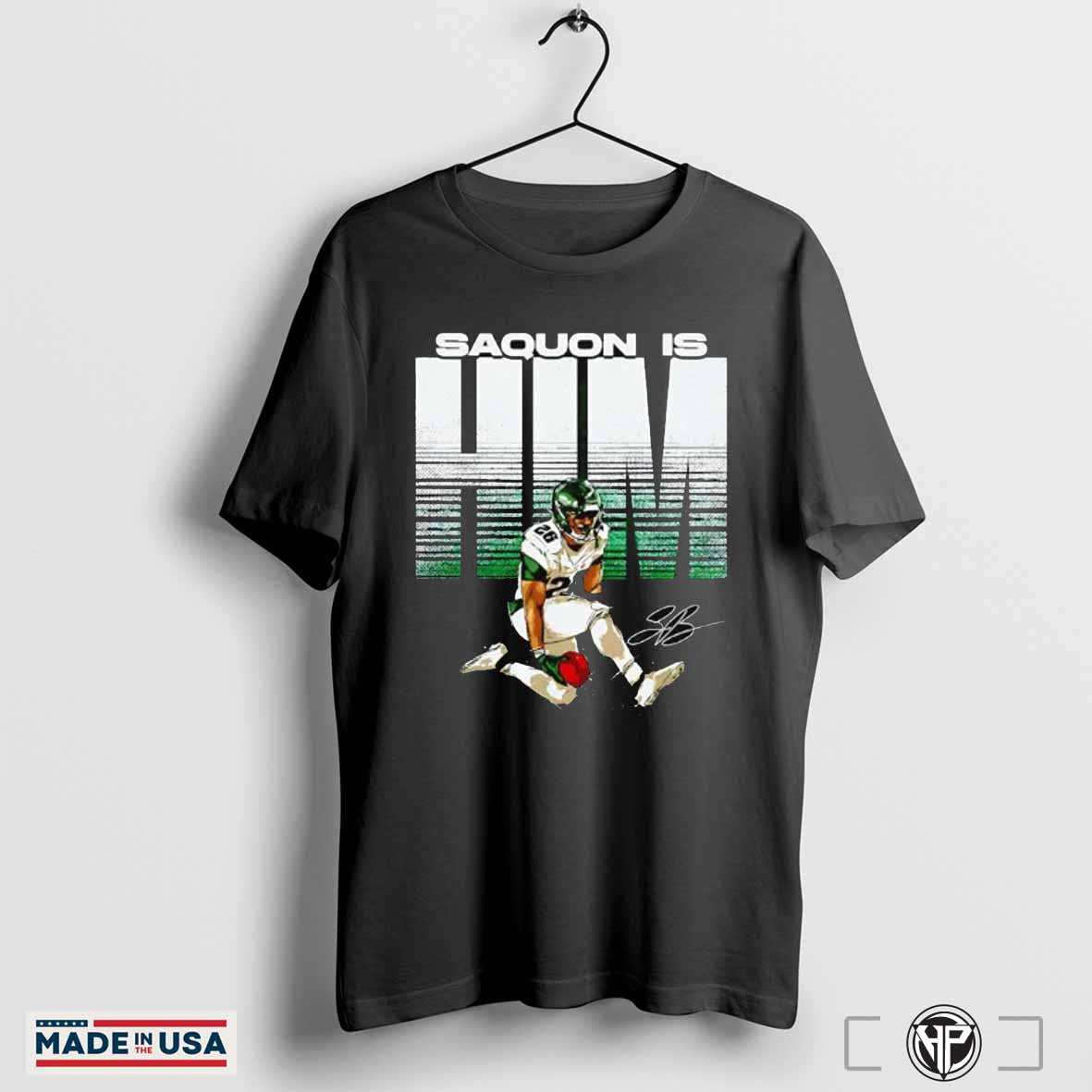 Saquon Barkley Philadelphia Eagles Saquon is HIM signature shirt