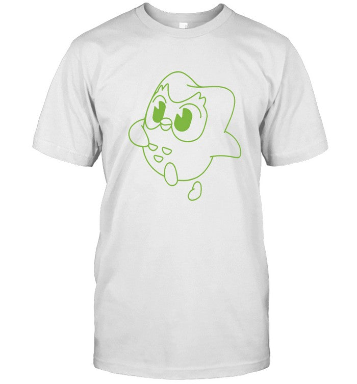 limited duolingo Duo Strut shirt