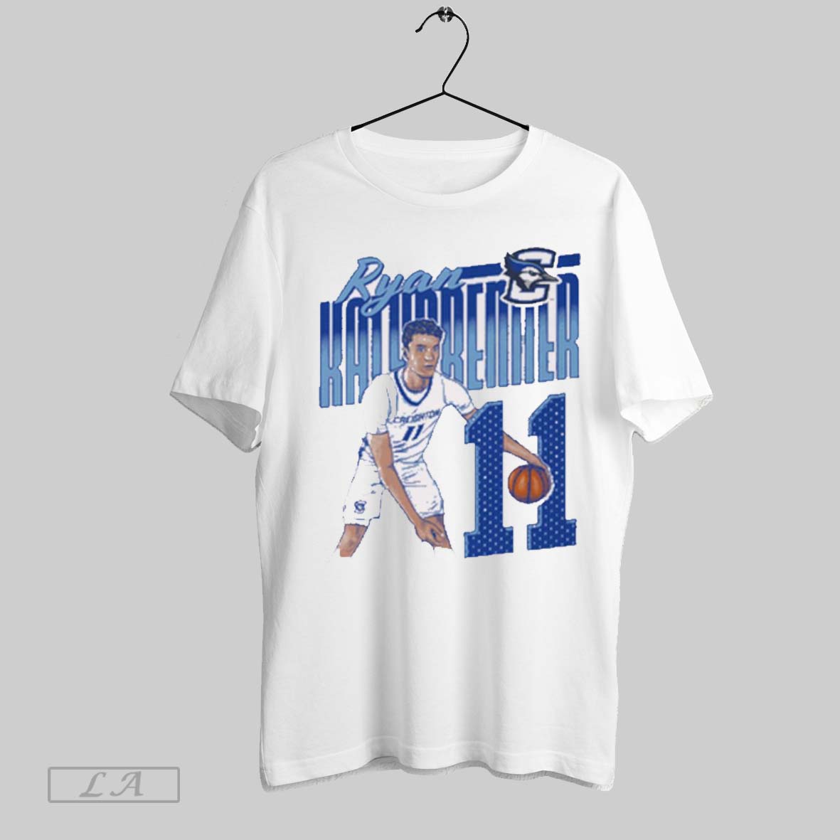 Ryan Kalkbrenner Cartoon Creighton Bluejays Big East Conference T Shirt