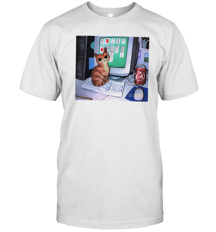 Kellypringle Solitaire Cat shirt_1