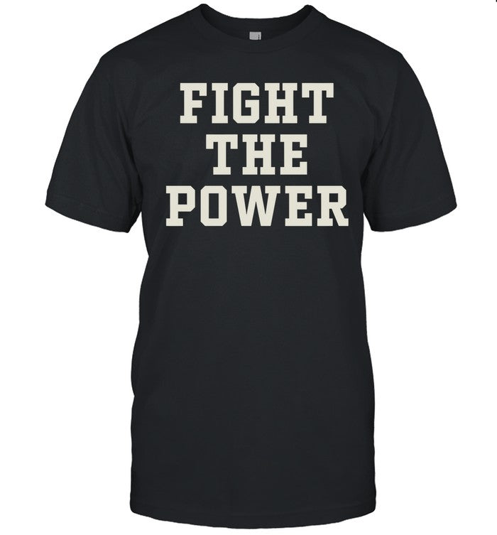 Shirt Publicenemy Clothing Fight The Power Text