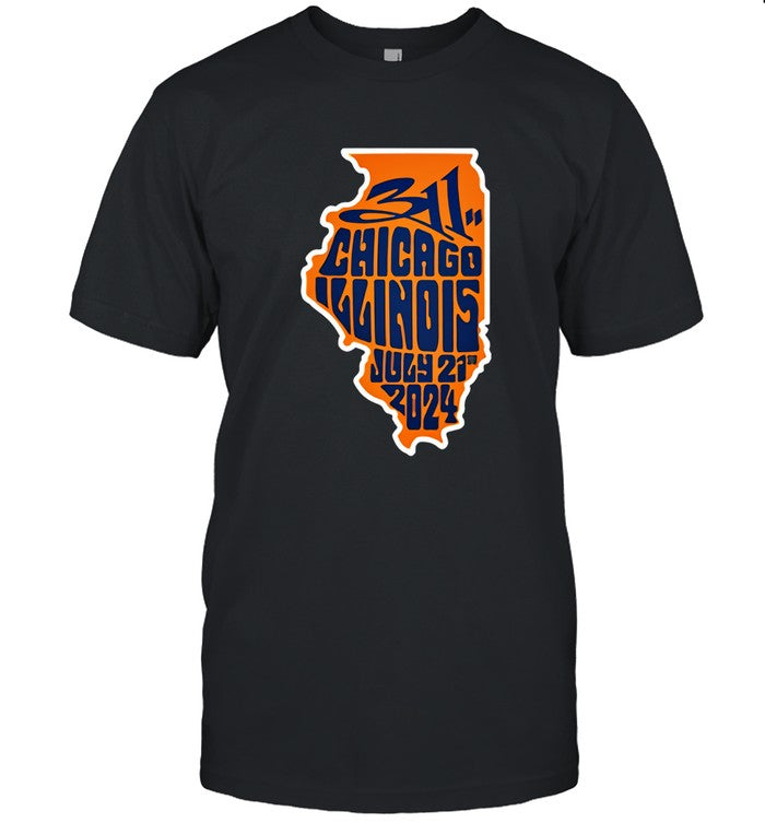 311 July 21 2024 The Salt Shed in Chicago IL Shirt