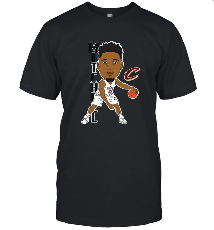 Donovan Mitchell Dribble Tee Cleveland Cavaliers