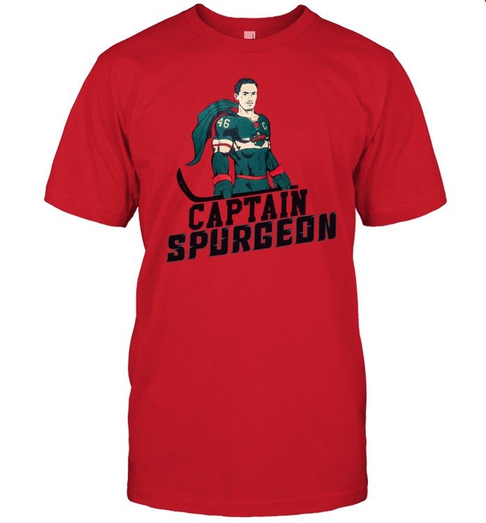 Marco Rossi Wearing Captain Spurgeon Shirt