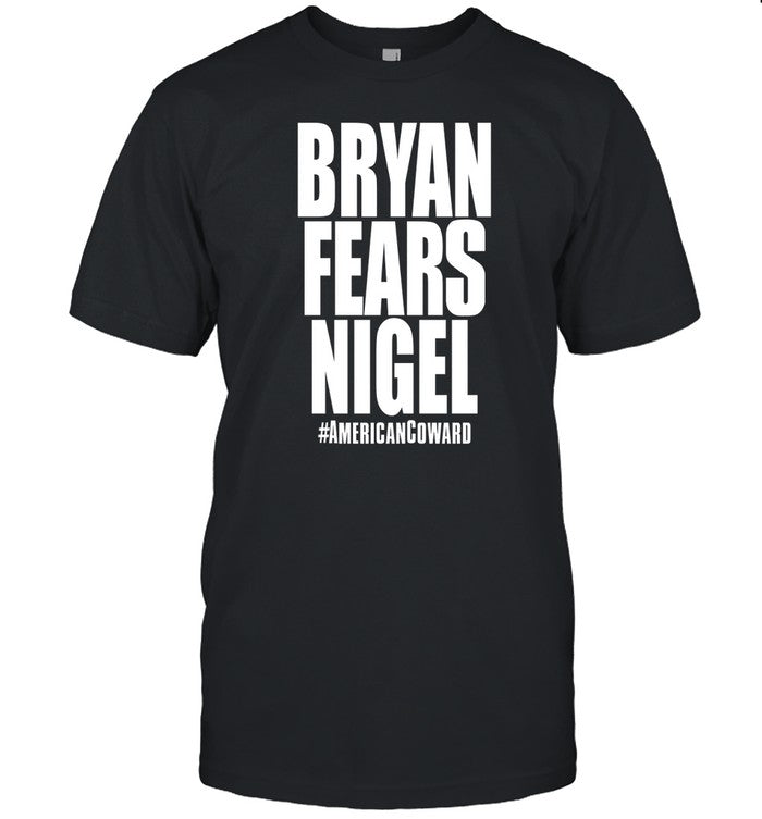 Nigel Mcguinness Wearing Bryan Fears Nigel Shirt