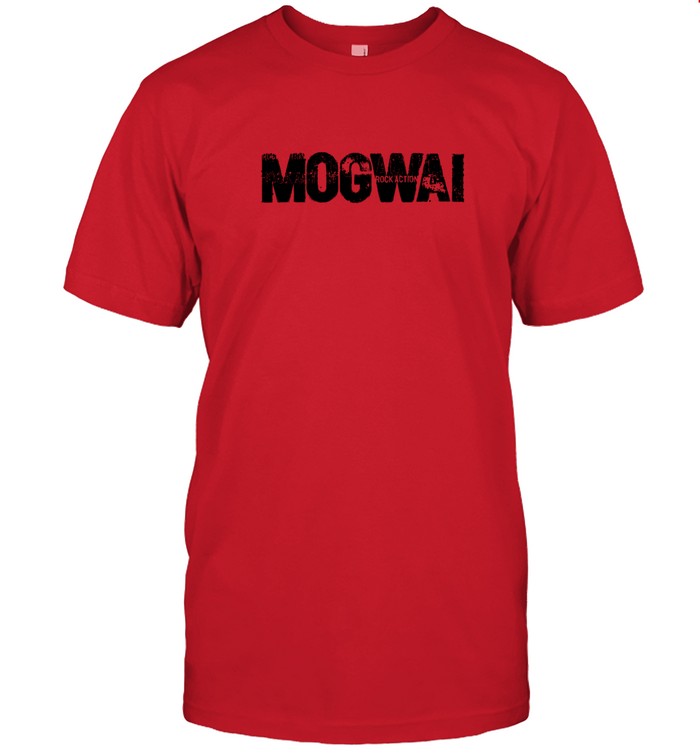 limited mogwai rock action shirt