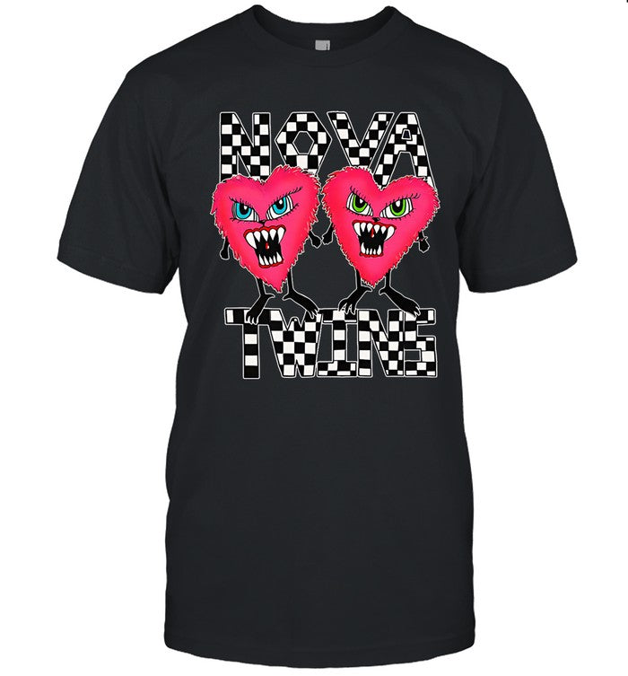 Nova Twins Pink Hearts Shirt