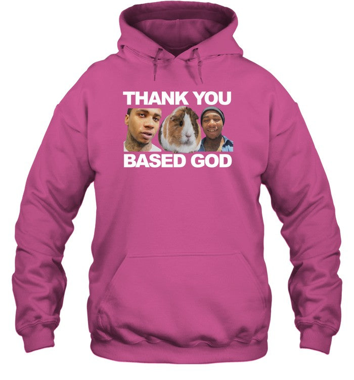 Guinea Pig Thank You Based God Shirt