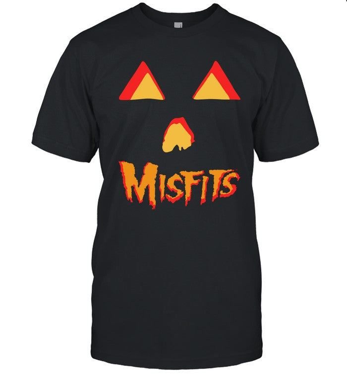 Misfits Halloween Logo Jack-O-lantern T-Shirt