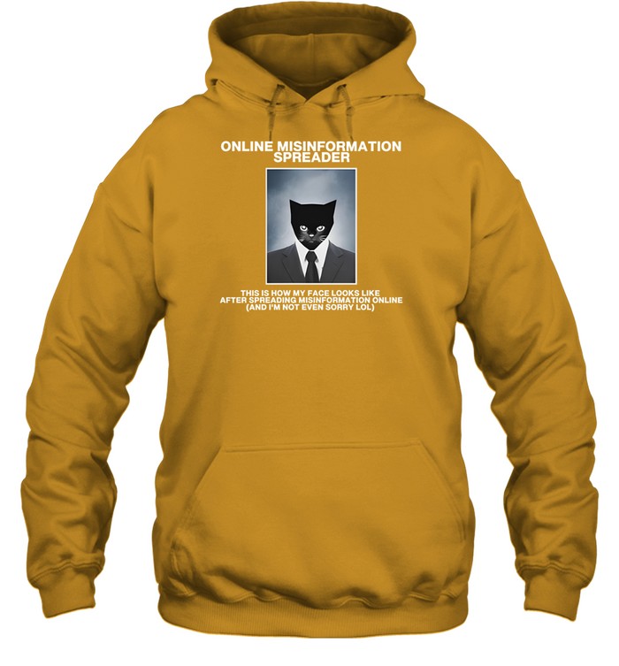 Online Misinformation Spreader Hoodie