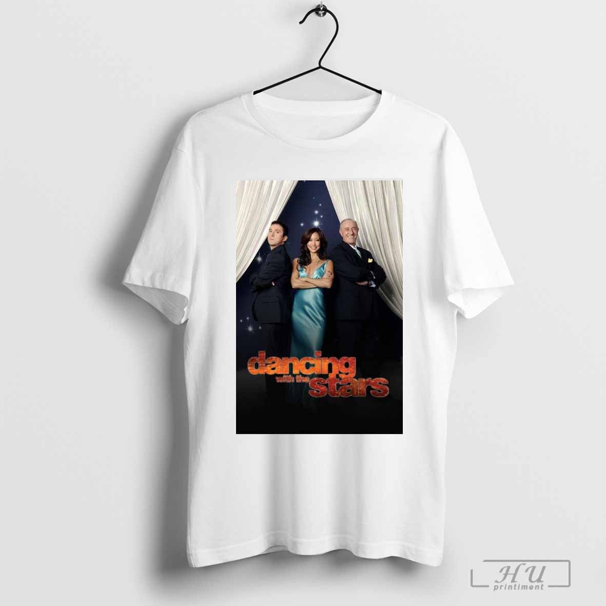 Season 1 Bruno, Carrie Ann, and Len Dancing With The Stars Poster T-shirt
