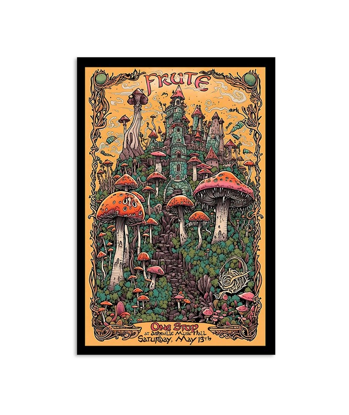 Frute Band One Stop Asheville Music Hall Saturday May 13Th Poster