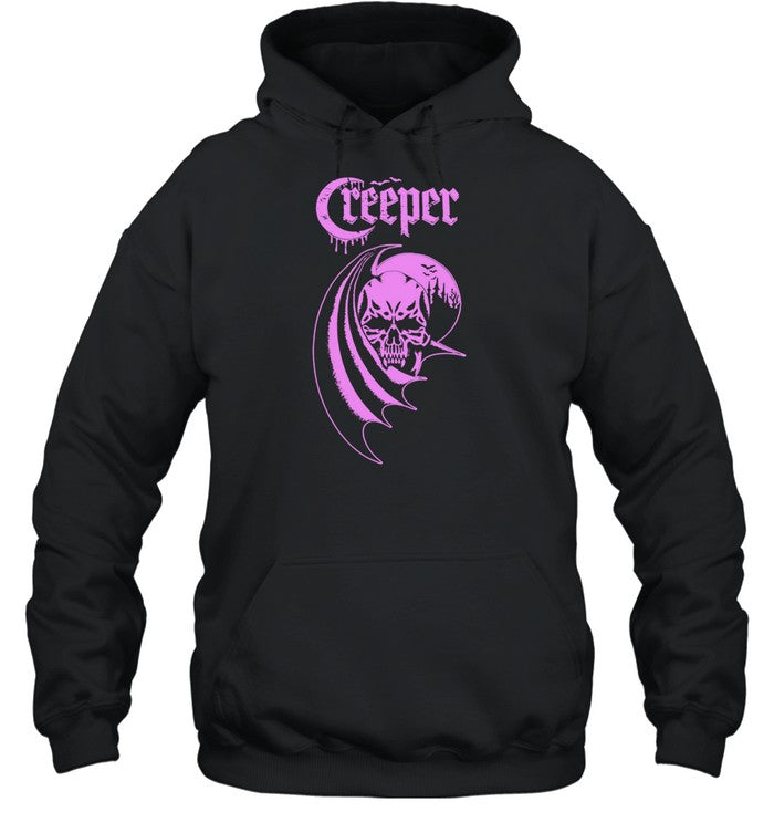 Creeper Purple Logo Hoodie_1