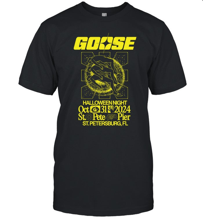 Goose The St. Pete Pier 2024 Oct 31 St. Petersburg, FL T-Shirt