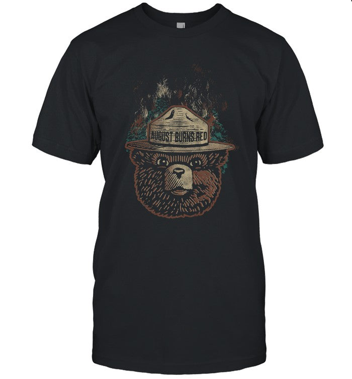 Limited August Burns Red Smokey The Bear Throwback T-Shirt