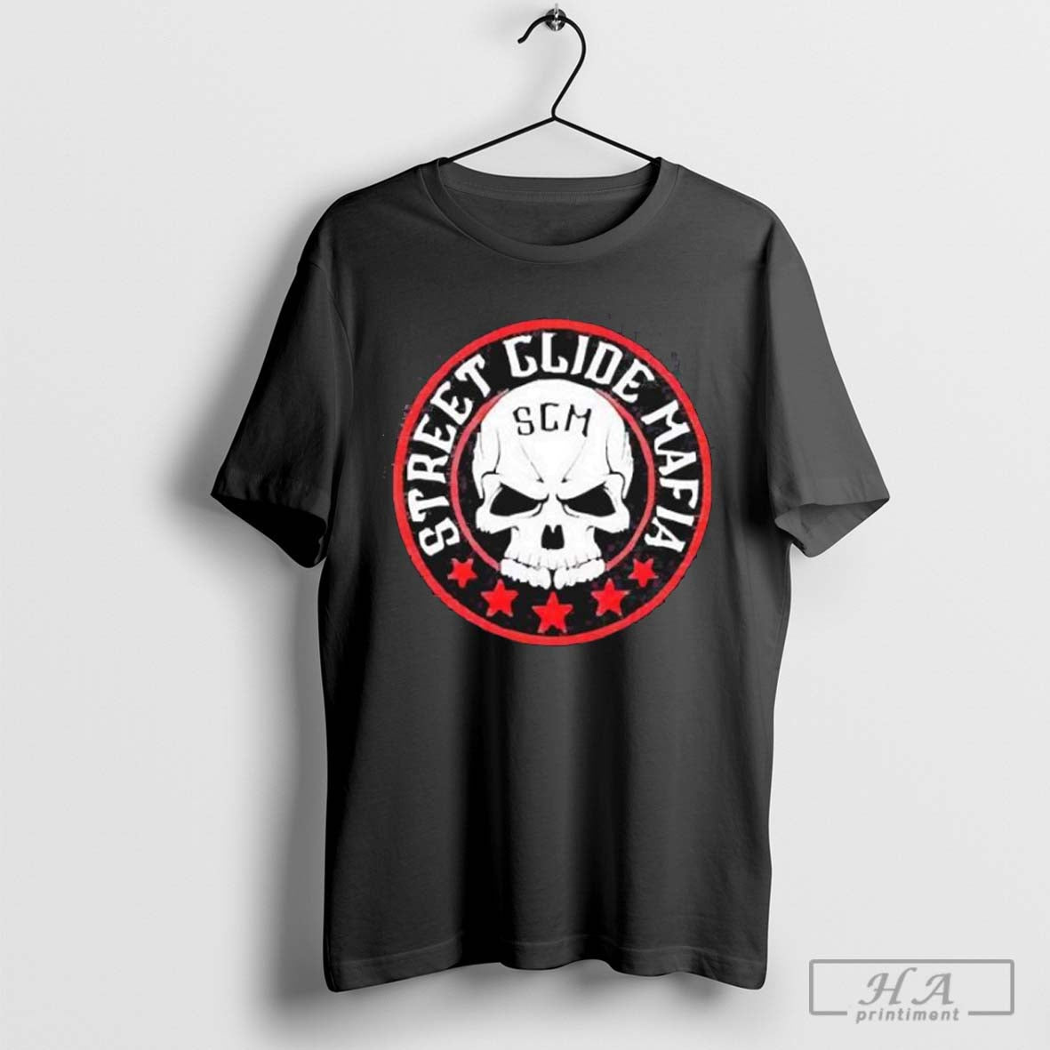 Skull Sgm Street Glide Mafia Shirt