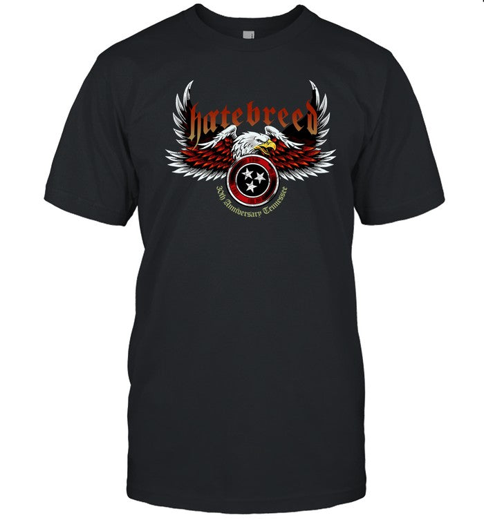 Hatebreed 30 Anniversary Tennessee Nashville Shirt