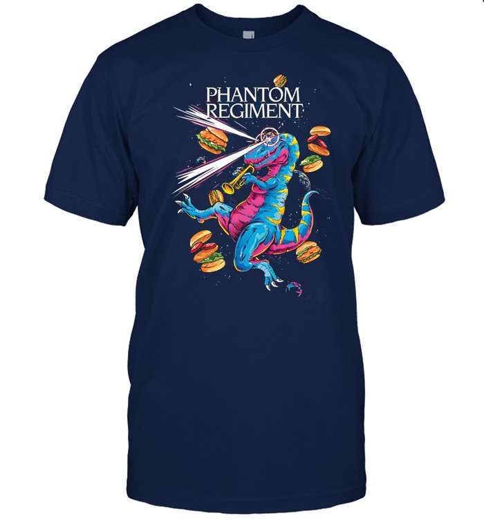 Phantom Regiment Dino in Space shirt