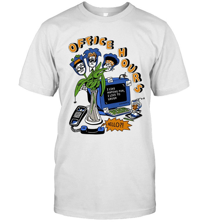 Office Flowers Shirts 2024