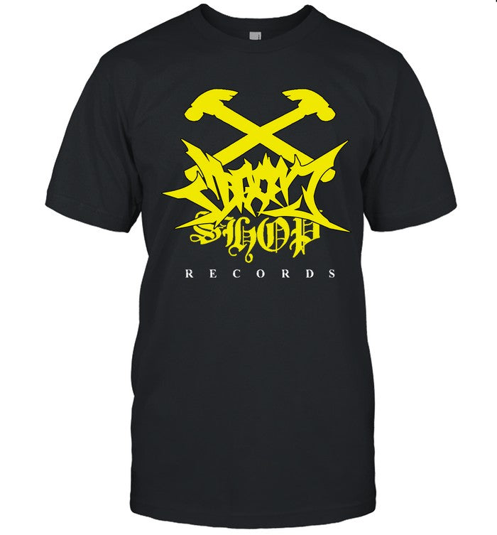 T-Shirts Doom Records Yellow Logo Limited_1