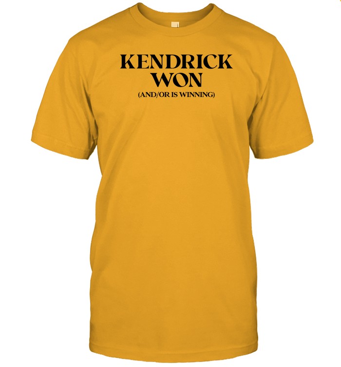 Kendrick Won And Or Is Winning