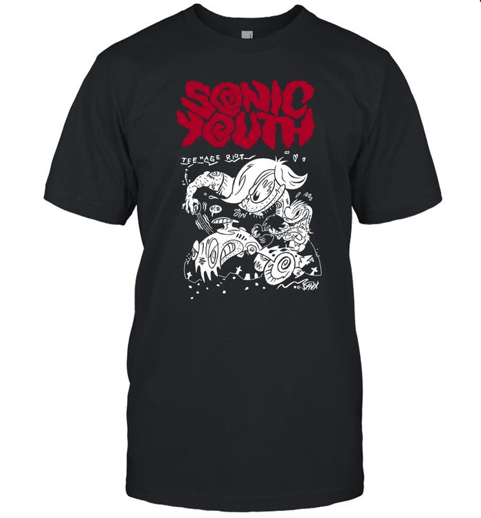 Limited Sonic Youth Teenage Riot Shirt